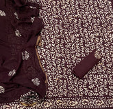 Block Print Elegant Cotton Suit Set - Yanchi